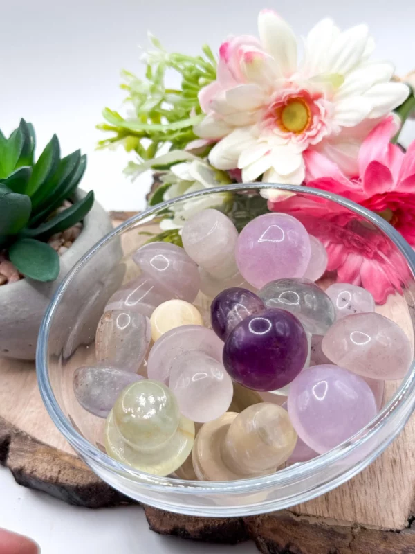 30mm Small Fluorite Mushroom